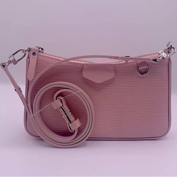 Louis Vuitton Pink Epi Easy Pouch On Strap - Picture 3 of 13